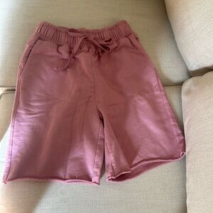 sweatpant shorts -Small